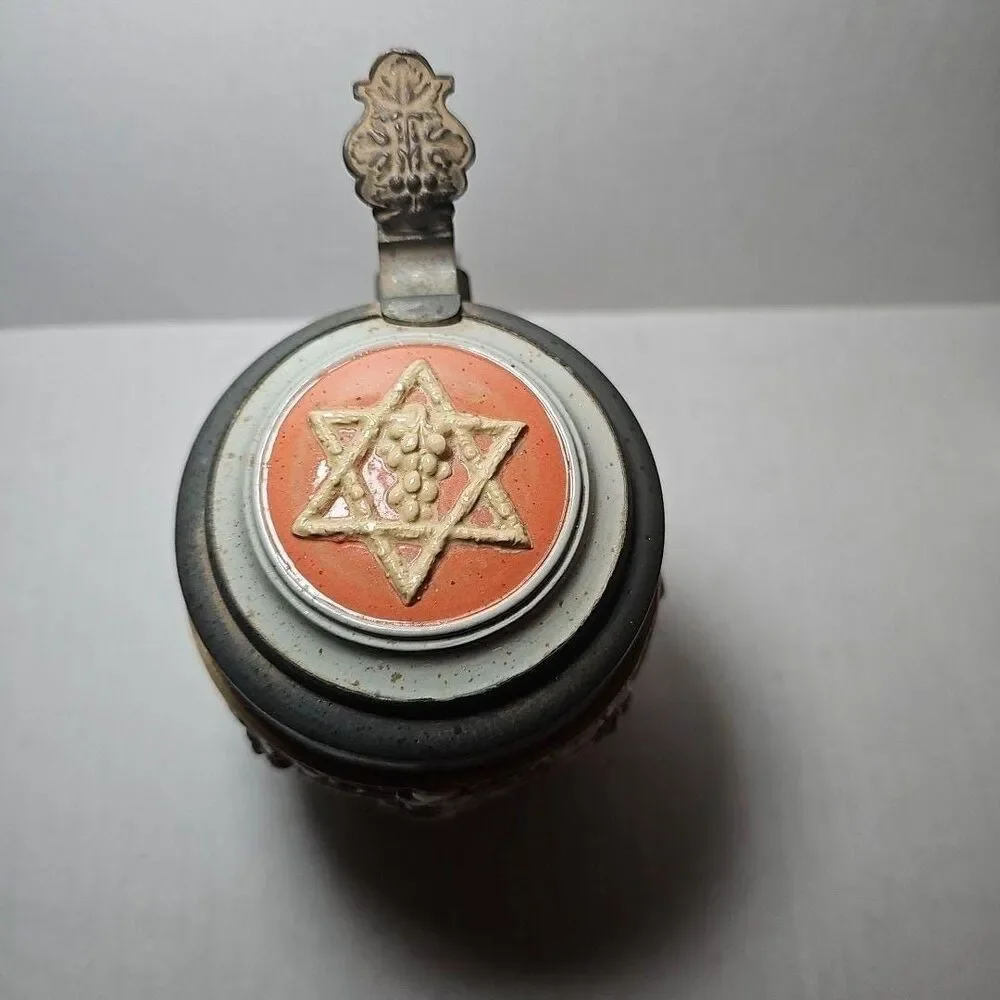 Vintage Antique Villeroy & Boch Mettlach Beer Stein Mug 1266 Antique Breweriana